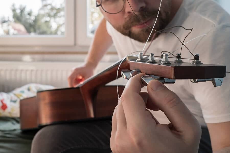 aplicación para afinar guitarra